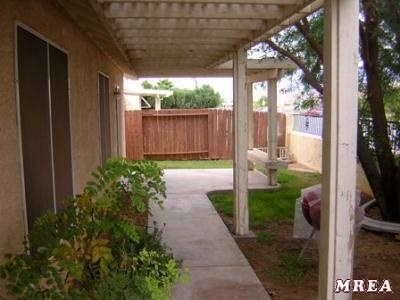 Townhome patio in Grapevine 