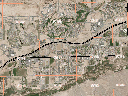 assessor map of Mesquite Nevada