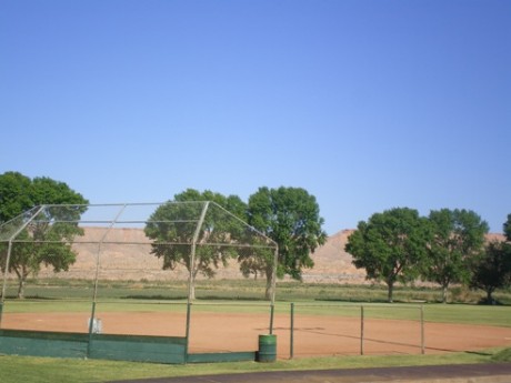 Softball Field at Park