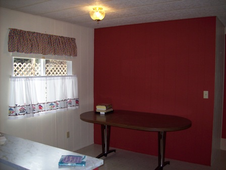 Interior photos of AZ mobile home