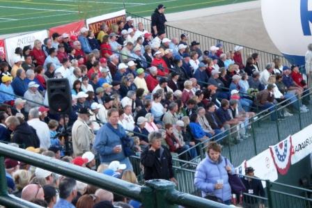 The Stands were full for the Finals 