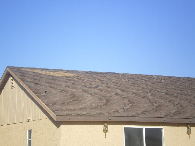 Asphalt Roof in Mesquite NV with problems